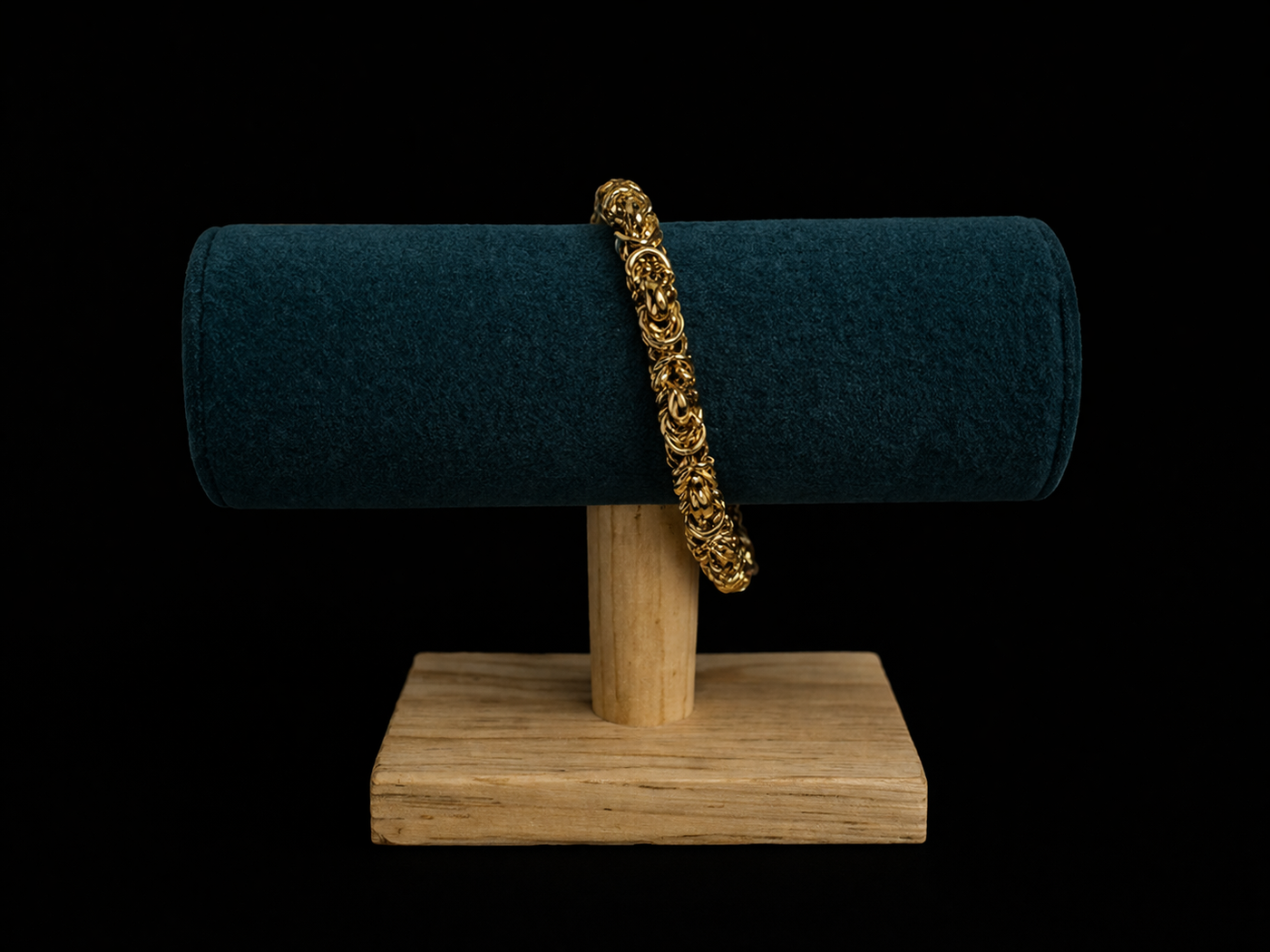 Pulsera Bizantina Robusta Dorado