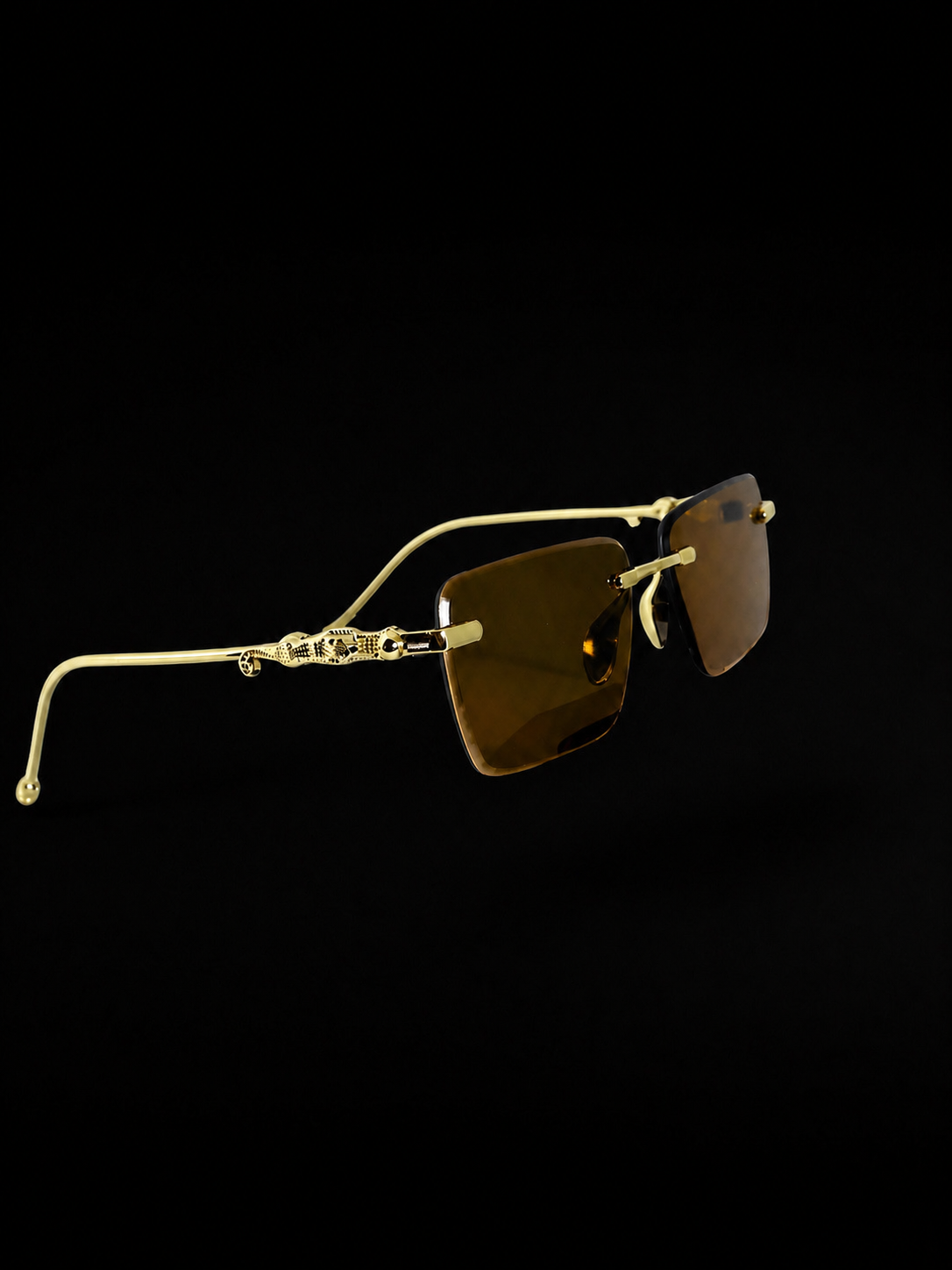 Gafas Jaguar Marrón Oscuro