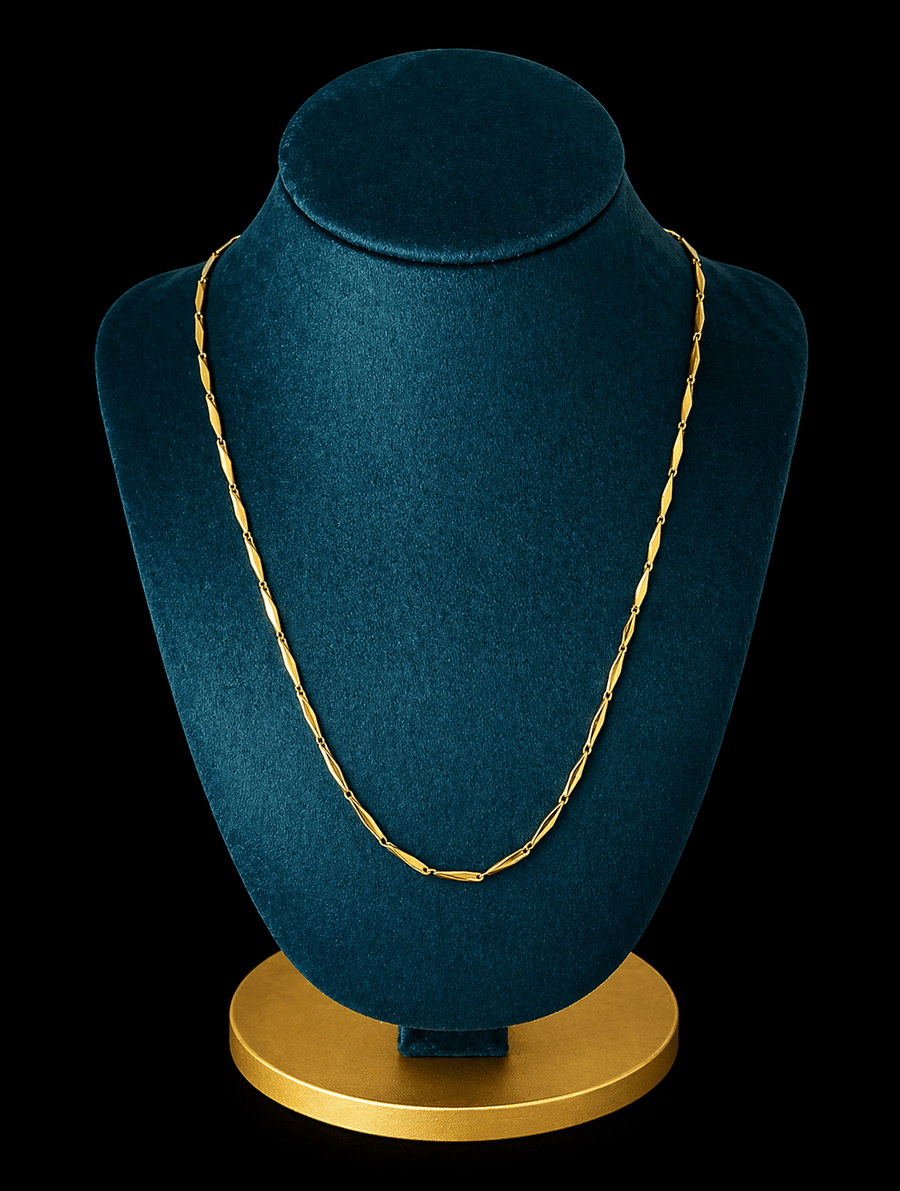 Cadena Eslabón Tipo Avena Dorado - BRØNNCadena Eslabón Tipo Avena DoradoBrønnBRØNNDoradoCadena Eslabón Tipo Avena Dorado